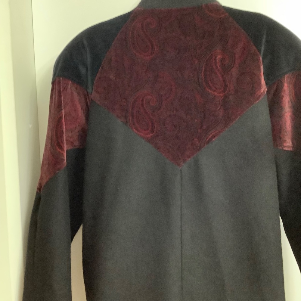Vintage Fabulous WOOL  (80%) coat M/L 36-38 bust UNION MADE VTG - Picture 7 of 13